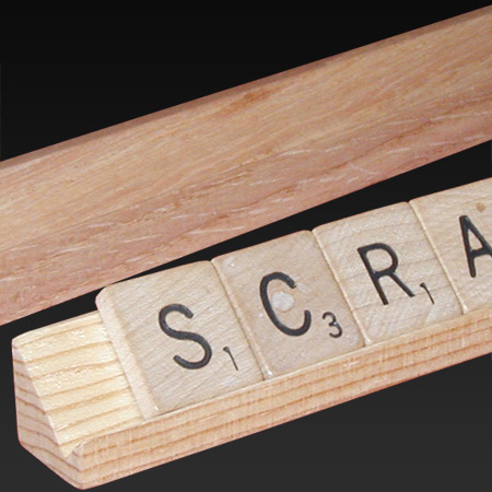 Scrabble wooden Trays